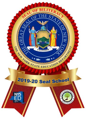NYS Pečat Biliteracy Badge 2019-2020